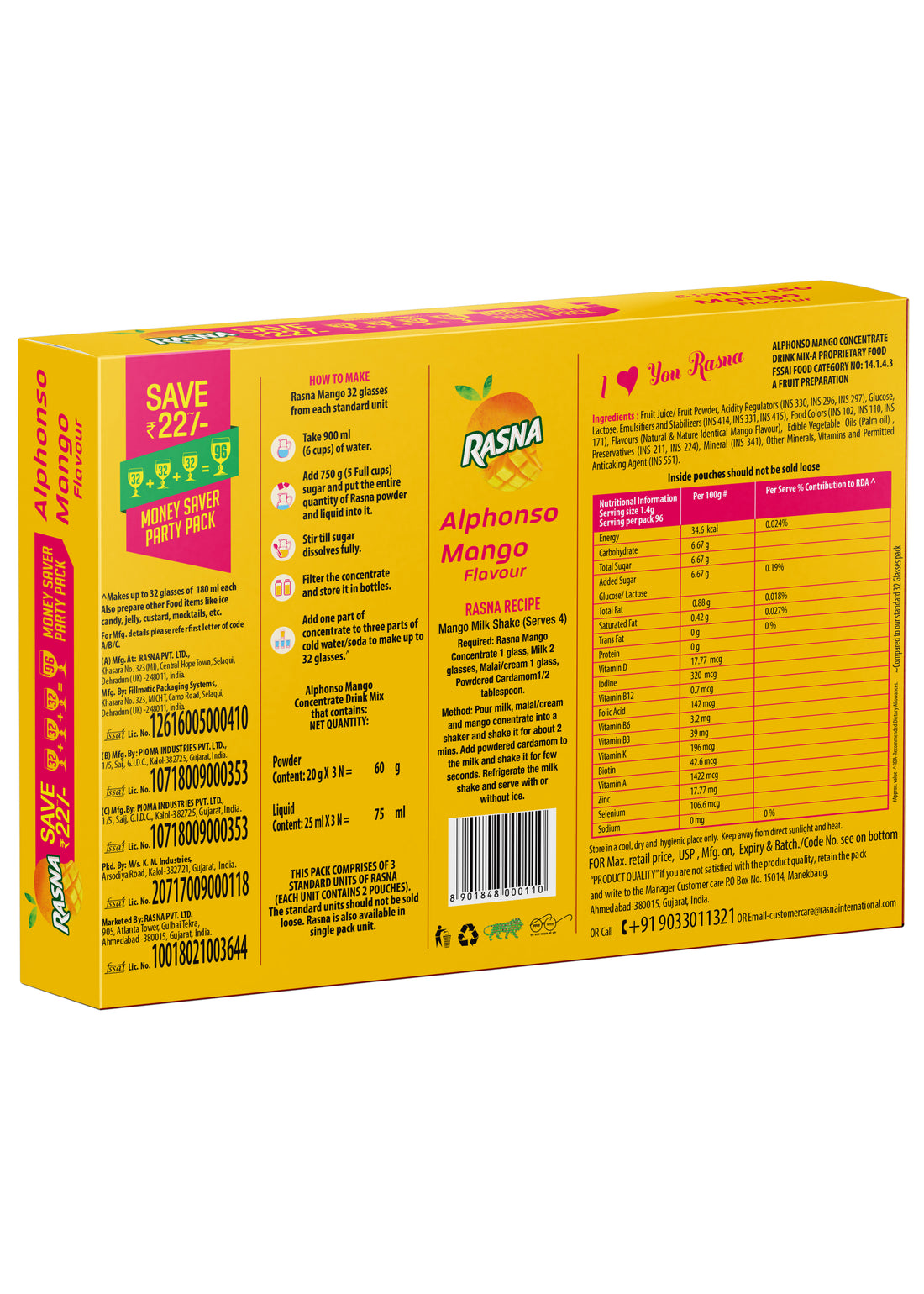 Fun Fruit Preparation MSP: Mango + Mango + Mango