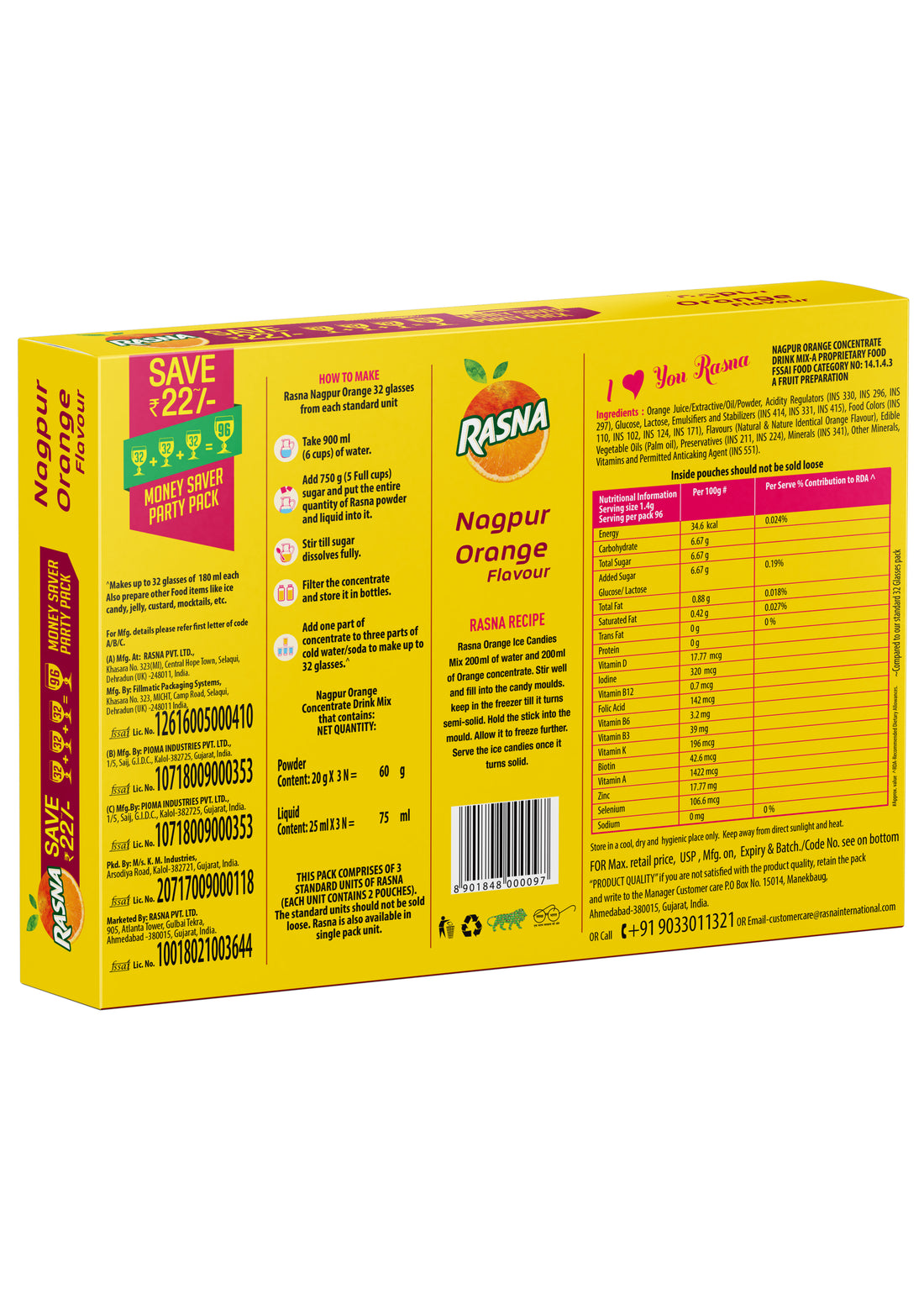 Fun Fruit Preparation MSP: Orange + Orange + Orange