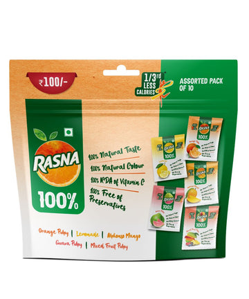 Rasna 100% Assorted Pack