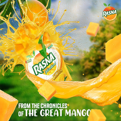 Rasna International 400gm Zipper Pouch Mango+ Lemon