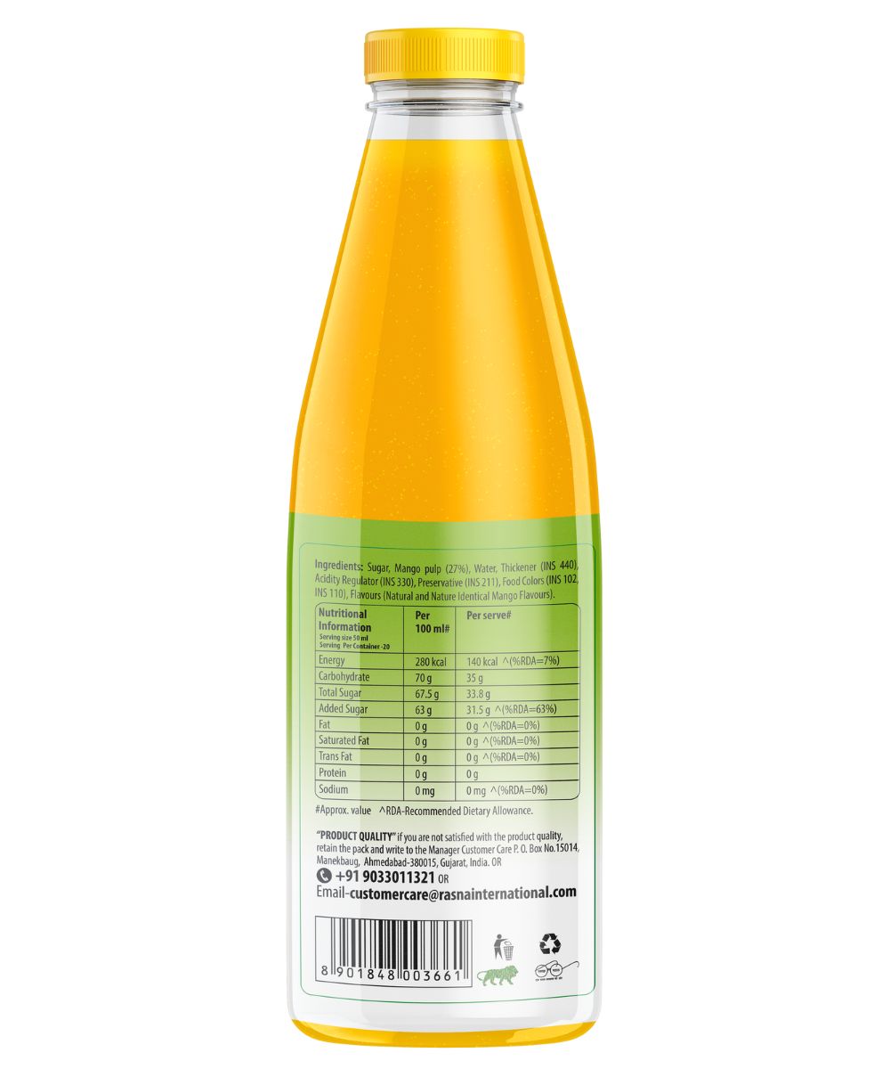 Rasna Crush Mango 1 Ltr