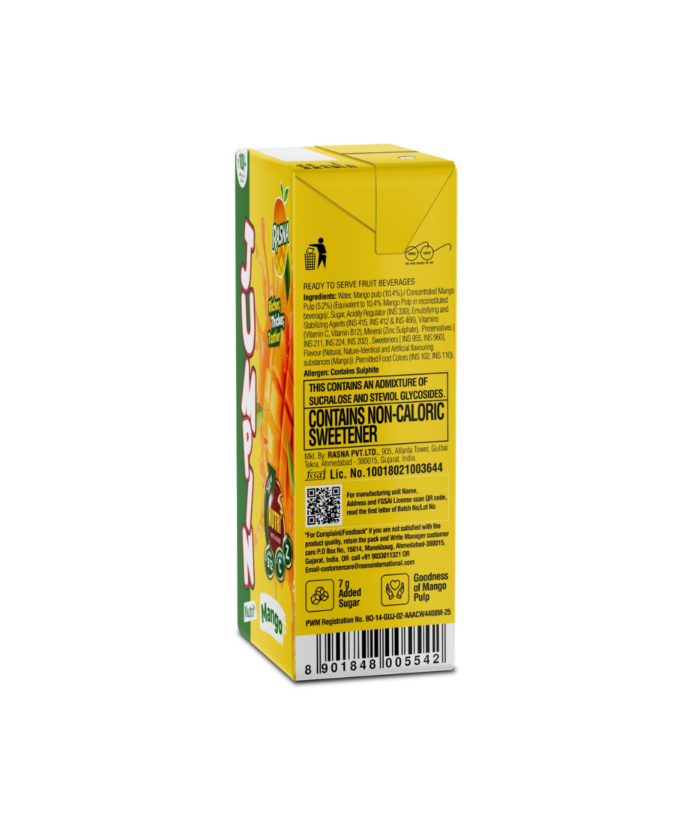 Rasna Jumpin Mango 125 ML