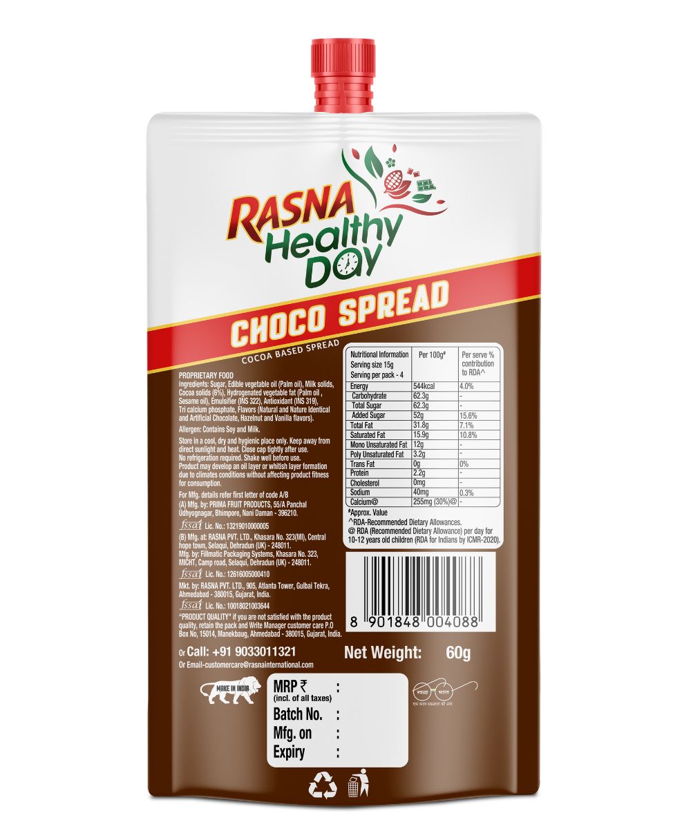 Rasna Choco Spread 60Gm