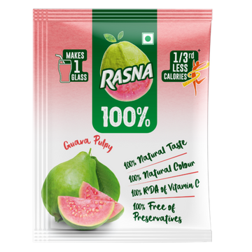 Rasna 100% Guava Pulpy 15.2g