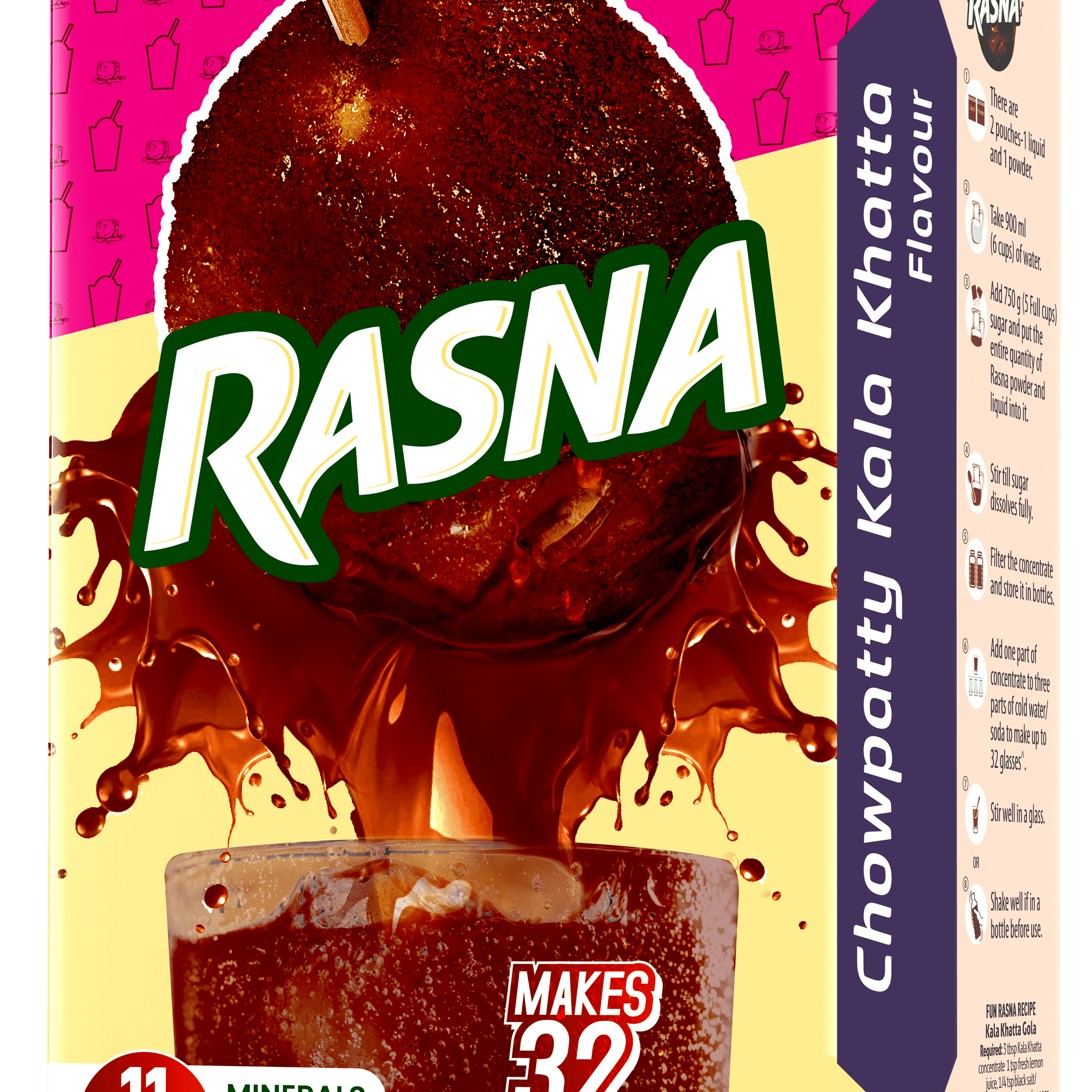 Fun Food Mix 32 Glass: Kala Khatta