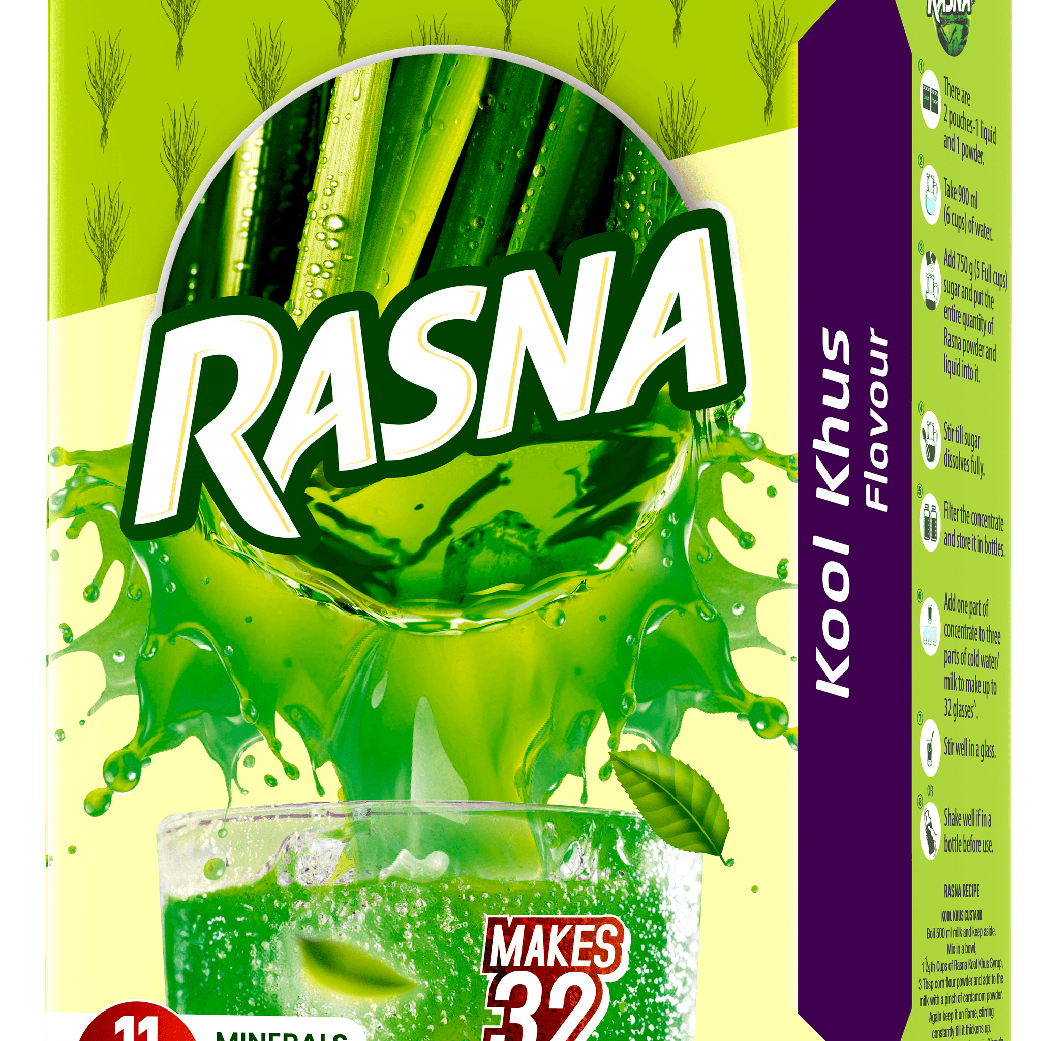 Fun Food Mix 32 Glass: Khus
