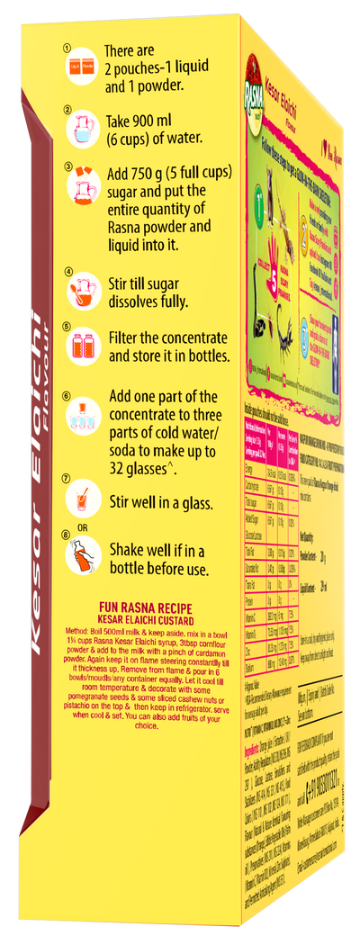 Rasna 32 Glass Kesar Elaichi