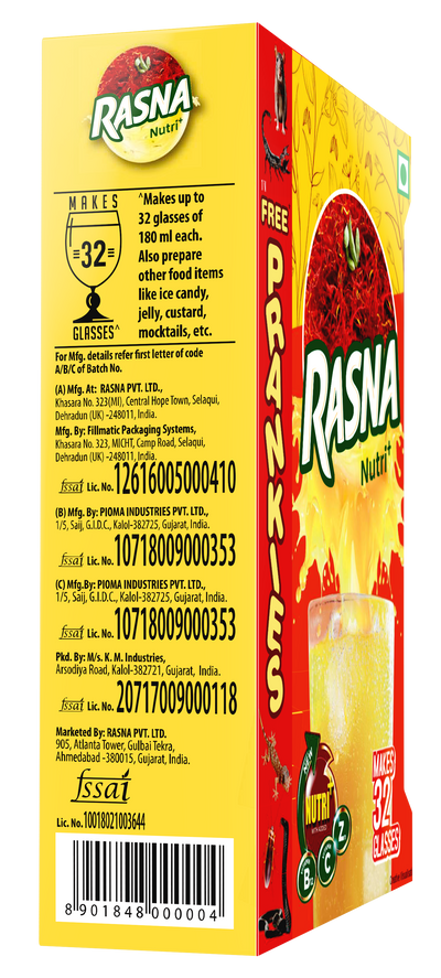 Rasna 32 Glass Kesar Elaichi