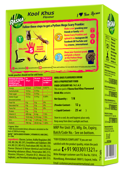 Fun Food Mix 32 Glass: Khus