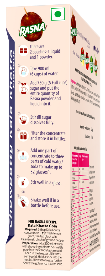 Fun Food Mix 32 Glass: Kala Khatta