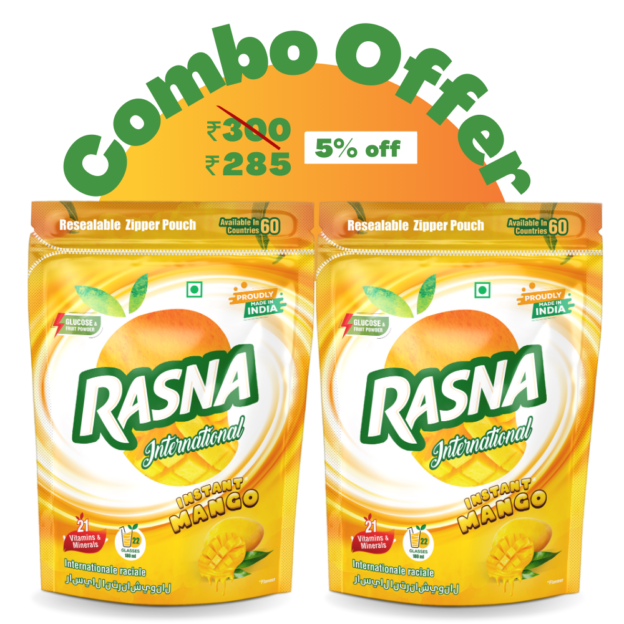 Rasna Rich Combo Pack Mango Flavour 500g x 2