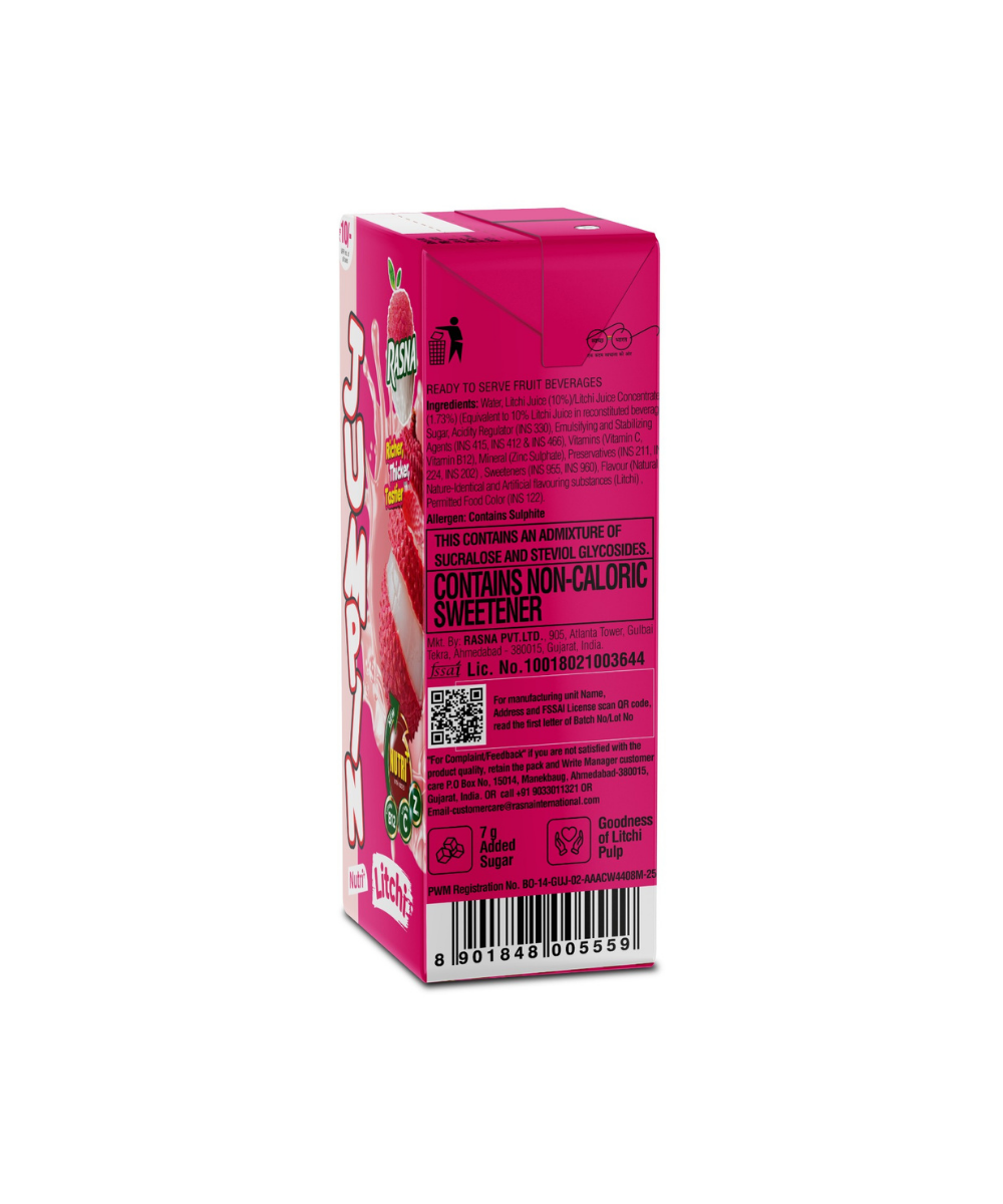 Rasna Jumpin Litchi 125 ML