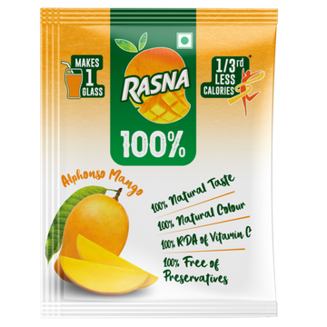 Rasna 100% Alphonso Mango 15.2g