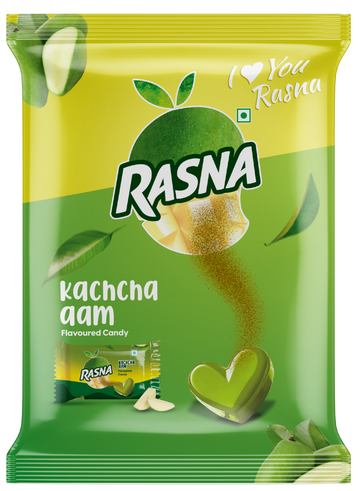 Rasna Candy Pouches Kachacha aam 100 PCS