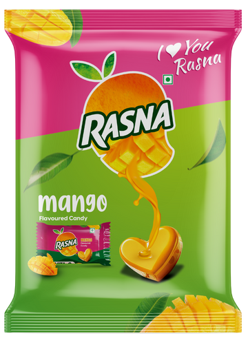 Rasna Candy Pouches Mango 100 PCS