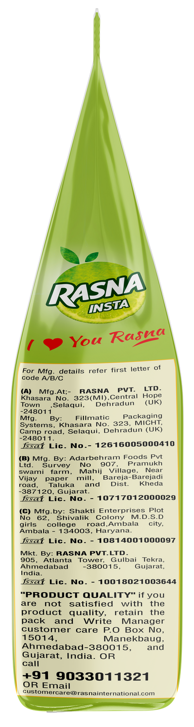 Rasna Insta 750g Lemon