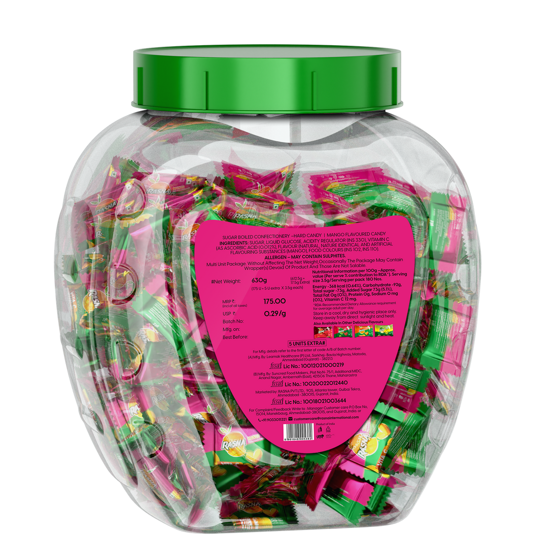 Rasna Candy Jar  Mango