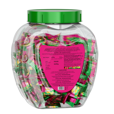 Rasna Candy Jar  Mango 175 PCS + 5 PCS