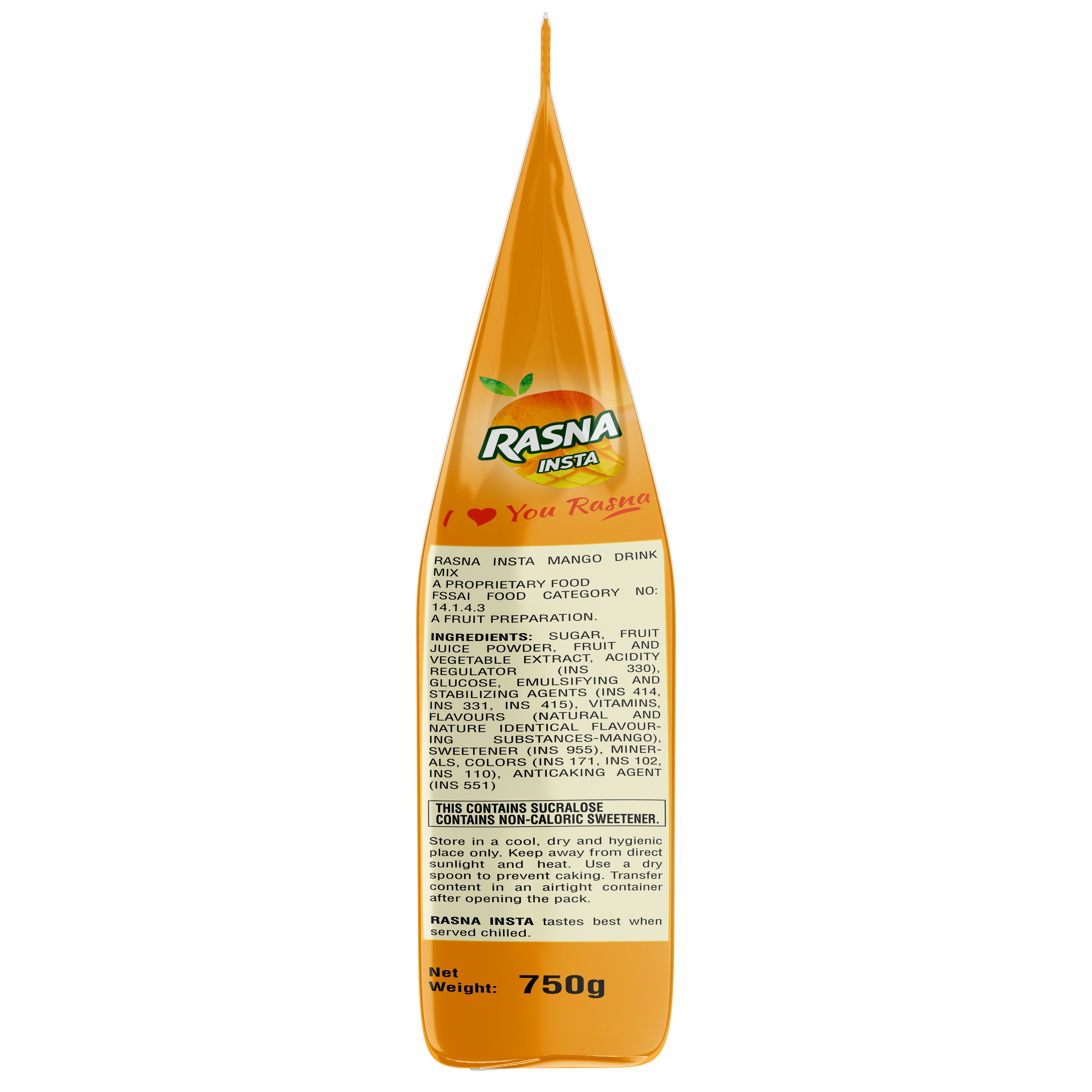 Rasna Insta 750g Mango