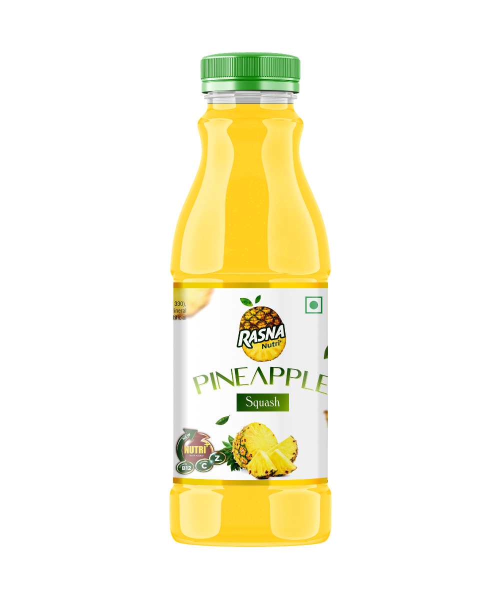 Rasna Nutri+ Squash 750 ml-Pineapple