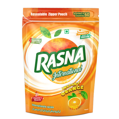 Rasna International 400gm Zipper Pouch Orange + Lemon