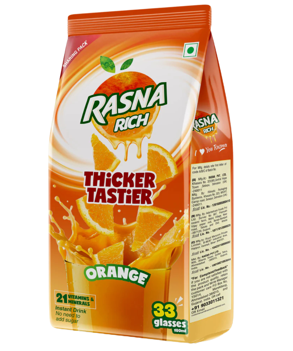 Rasna Insta 750g Orange