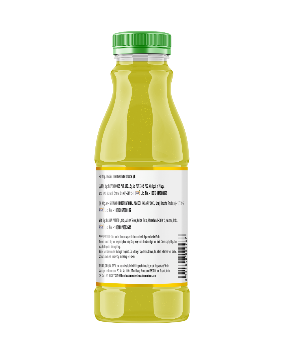 Rasna Power Squash Lemon 750 ml