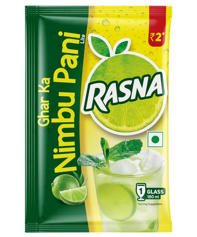 Rasna Ghar Ka Nimbupani 3g (Pack of 100)