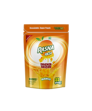 Rasna Rich Zipper Pack - Mango Flavour