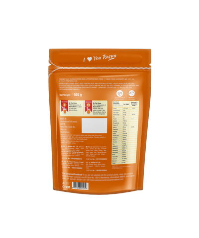 Rasna Rich Zipper Pack - Mango Flavour