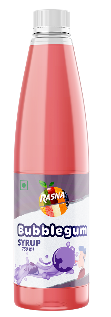 Rasna Buzz Syrup 750ml - Bubble Gum