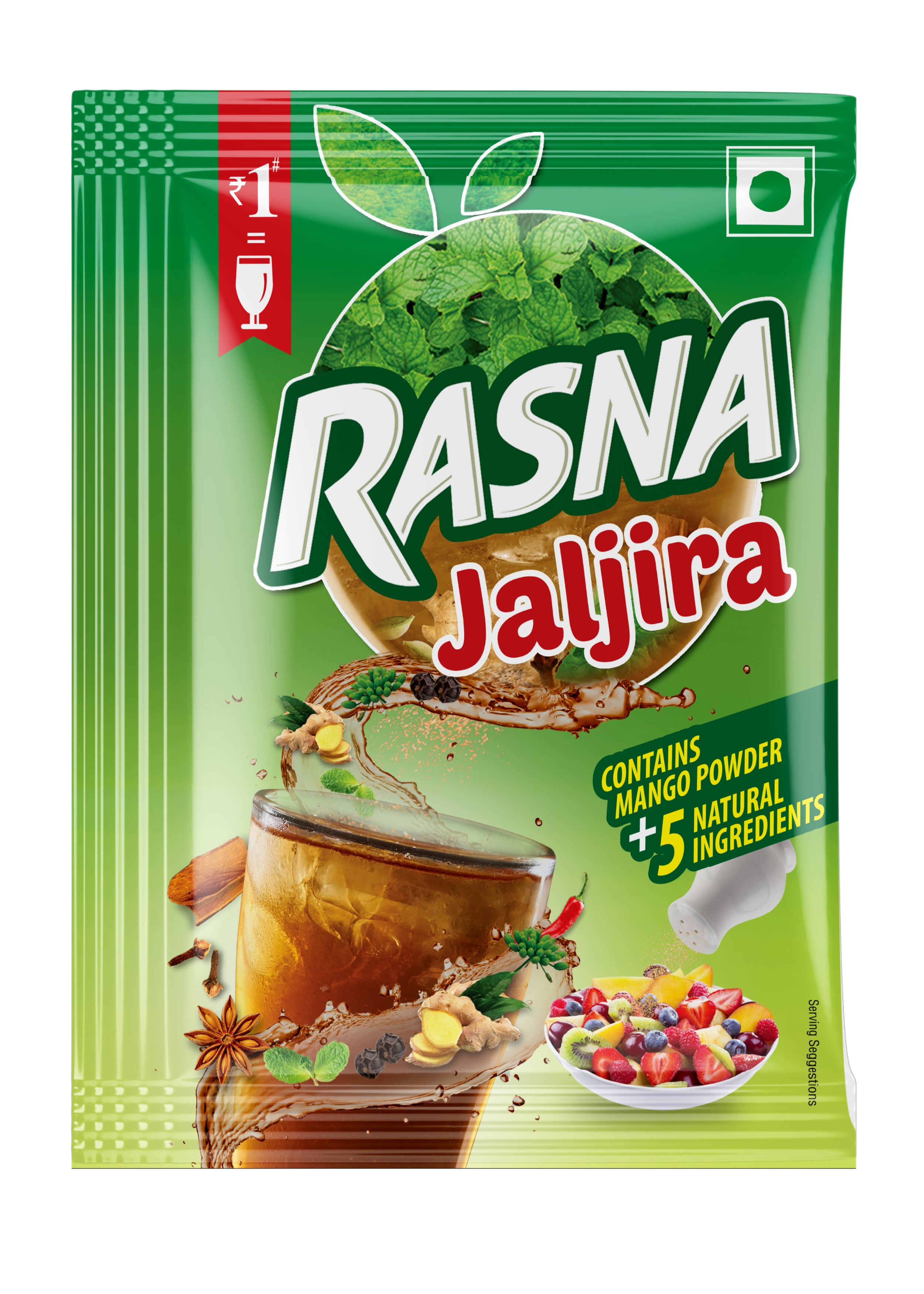 Rasna Jaljira Rs.1 Pack (Pack of 100)