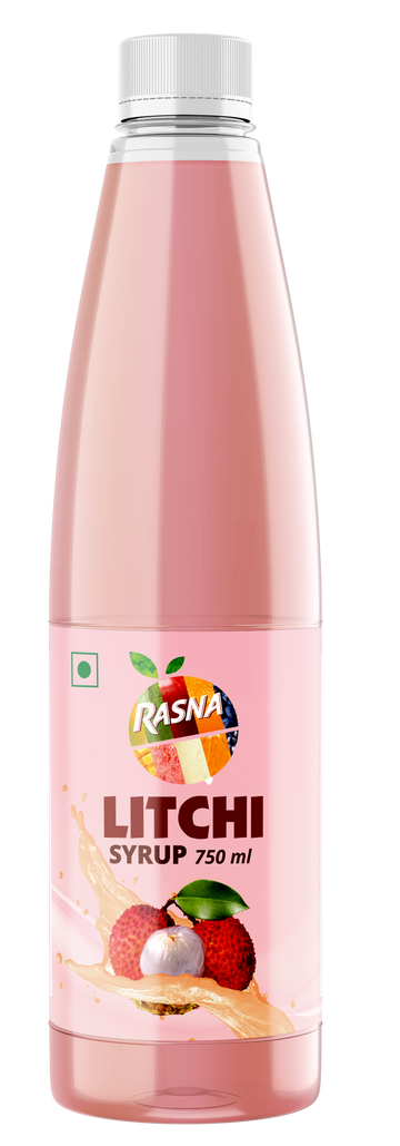 Rasna Buzz Syrup 750ml - Litchi