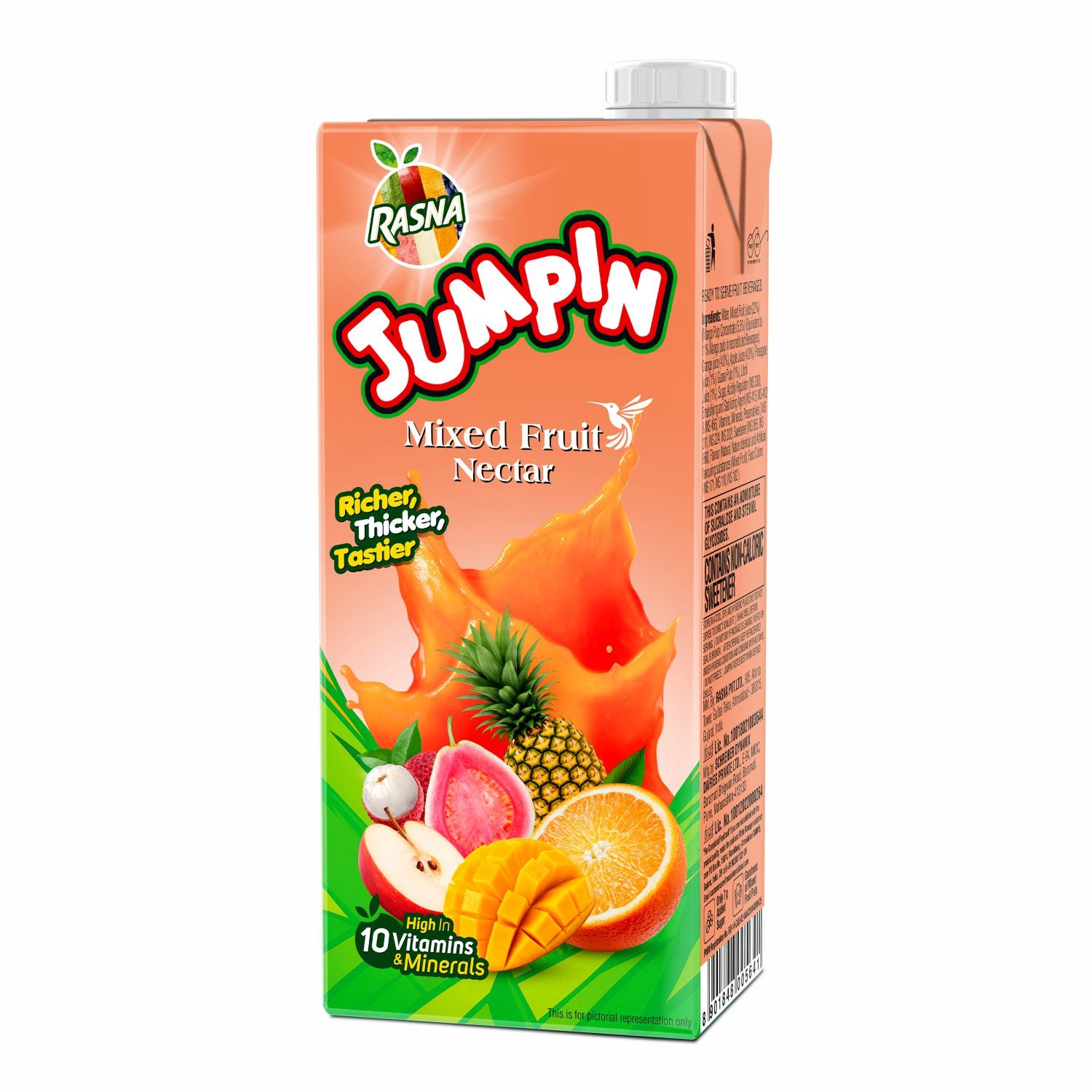 RASNA JUMPIN MIXED FRUIT NECTAR 1 LTR